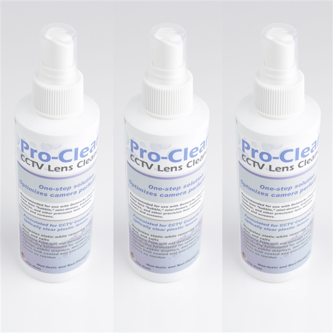 DomeCleaner Pro-Clean Cleaning Solution 3 Pack from Dotworkz (DW-3PROCL)