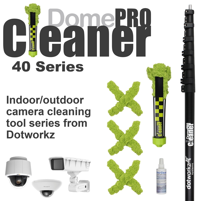 DomeCleanerPRO 40 Foot Carbon Fiber Extension Pole (DW-EP40)