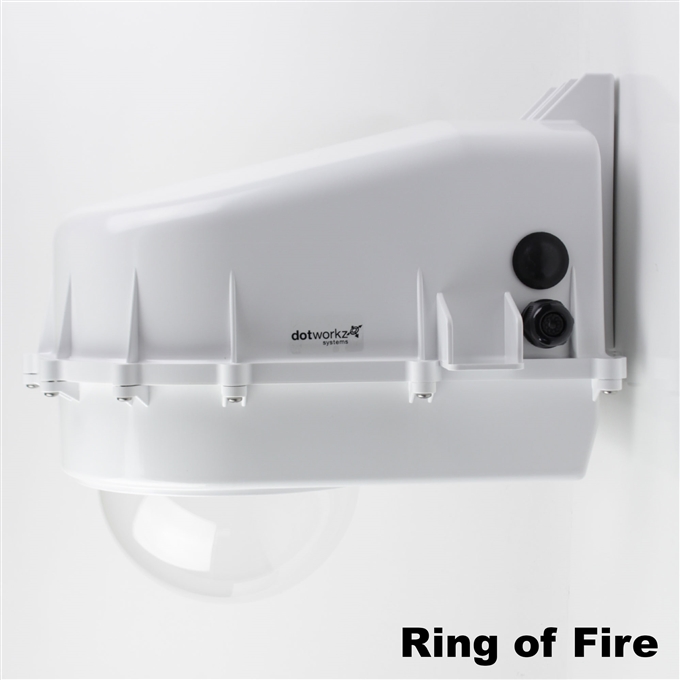 Dotworkz D2 Ring of Fire De-Icing Camera Enclosure IP68 with MVP (D2-RF-MVP)