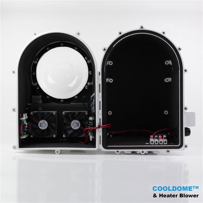 Dotworkz D3 COOLDOME™ Active Cooling and Heater Blower Camera Enclosure IP66 (D3-CD-HB)