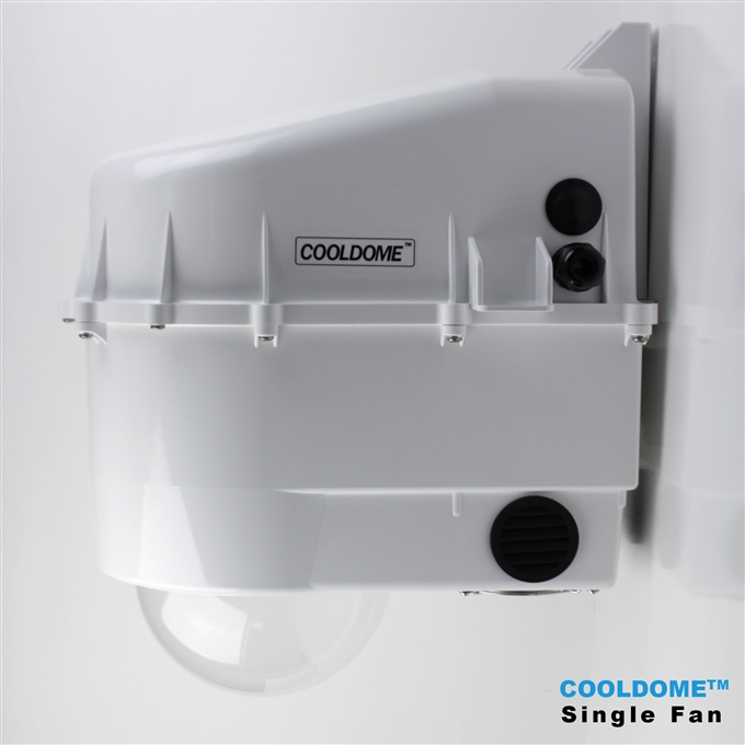 Dotworkz D3 COOLDOME™ Single Fan Active Cooling Camera Enclosure IP66 (D3-CD-S)