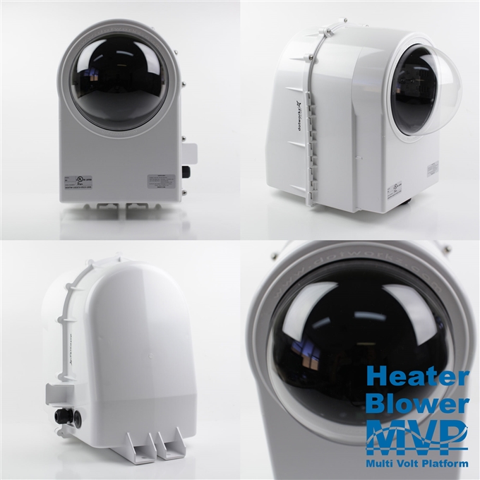 Dotworkz D3 Heater Blower Camera Enclosure IP68 with MVP (D3-HB-MVP)