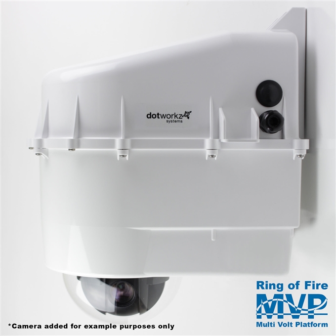 Dotworkz D3 Ring of Fire De-Icing Camera Enclosure IP68 with MVP (D3-RF-MVP)