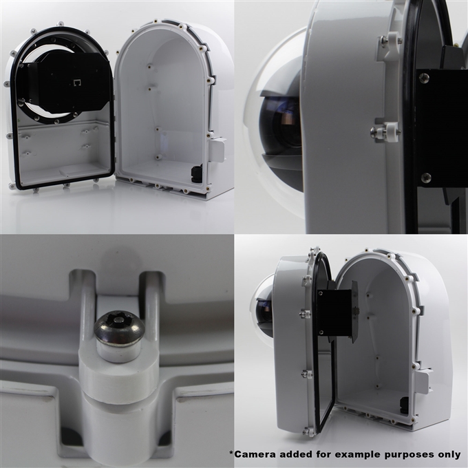 Ballistic Shield Kit for all D2 Camera Enclosures from Dotworkz (KT-Shield)