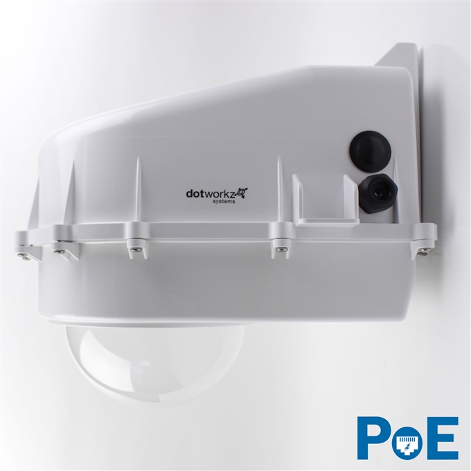 Dotworkz D2 Heater Blower Camera Enclosure IP68 with PoE (D2-HB-POE)