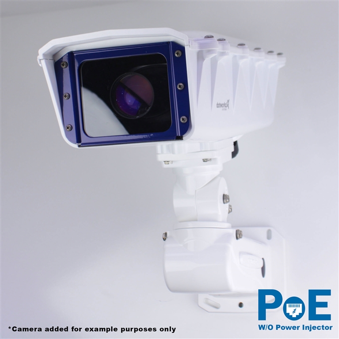 Dotworkz S-Type Tornado Dual Blower Camera Enclosure IP66 with PoE and no Power Injector (ST-TR-POE-WO)