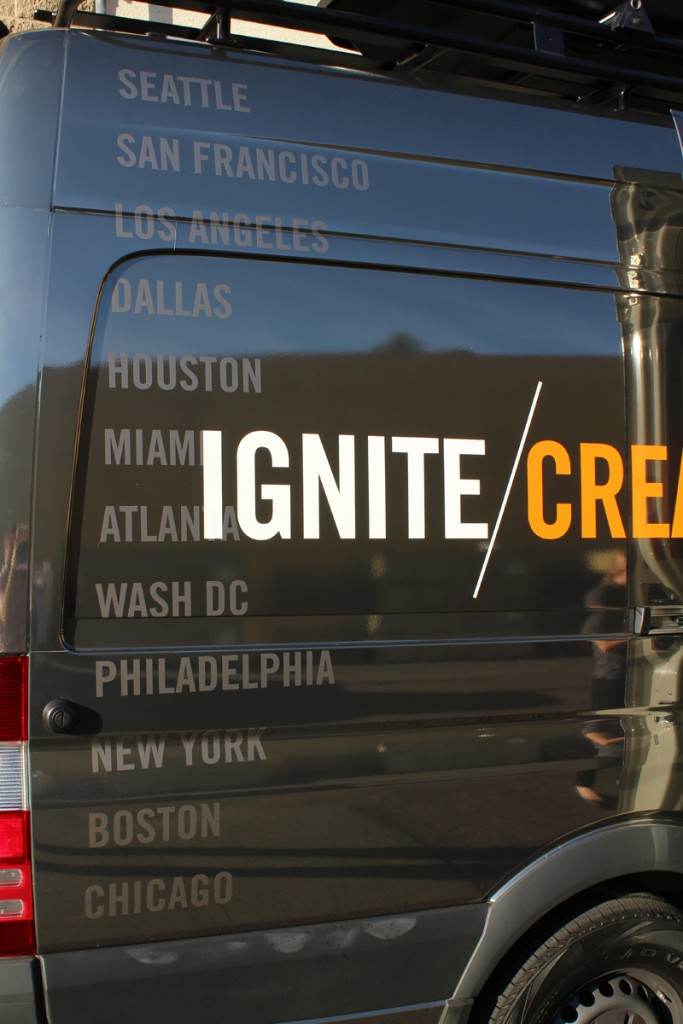 BASH Installation on the Ignite Create USA Tour Van 2015 March 24
