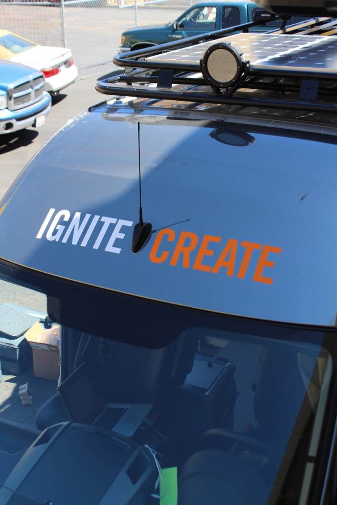 BASH Installation on the Ignite Create USA Tour Van 2015 March 24