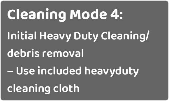 DomeWizardPRO Cleaning Mode 4