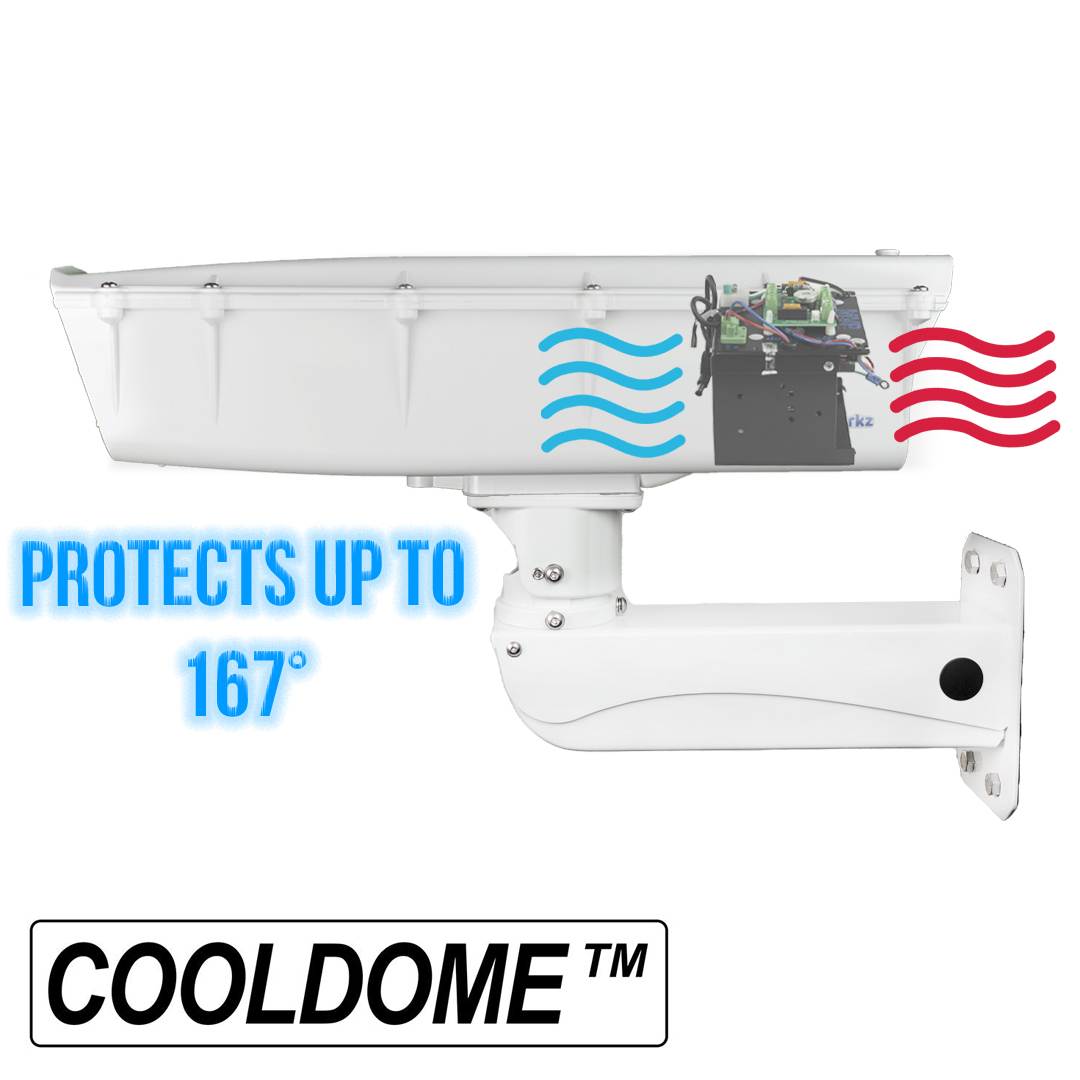 S-Type IP66 COOLDOME™ Active Cooling Camera Housing and Stainless Steel Arm (ST-CD-SS)