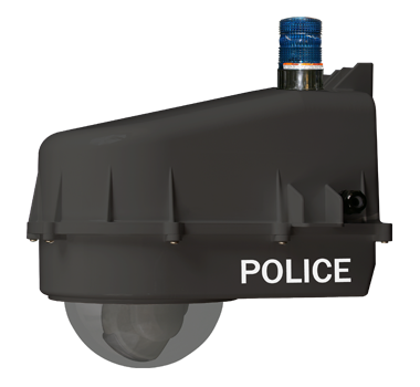 D2 (D Series) Black Edition with Police Logo and Police Strobe Light