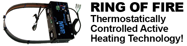 Ring of Fire - Thermostatically controlled Active Heating technology